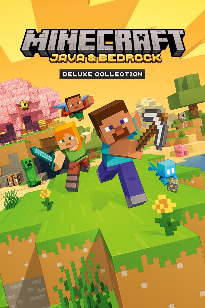 Minecraft: Java & Bedrock Edition Deluxe Collection 상자 샷