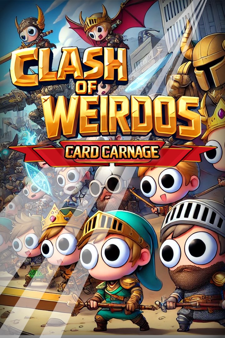 Clash of Weirdos - Card Carnage 상자 샷